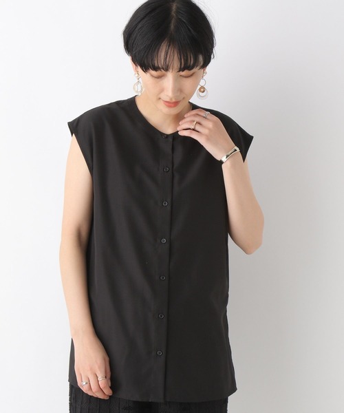 LEPSIM(レプシィム)の「3WAYケープライクブラウス 194168(シャツ/ブラウス・レディース・ブラック/オフホワイト/ライトブルー・FREE)」の20枚目の写真