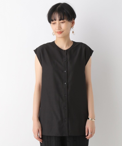 LEPSIM(レプシィム)の「3WAYケープライクブラウス 194168(シャツ/ブラウス・レディース・ブラック/オフホワイト/ライトブルー・FREE)」の18枚目の写真