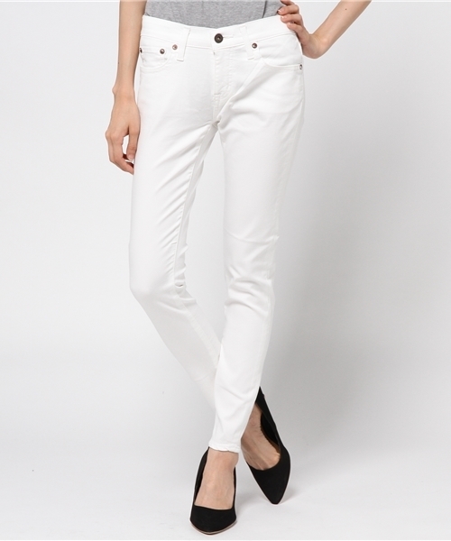 TODAYFUL（トゥデイフル）の「Mason'sデニム（デニムパンツ・レディース・ブラック/オフホワイト・26inch/24inch/25inch/23inch）」の12枚目の写真