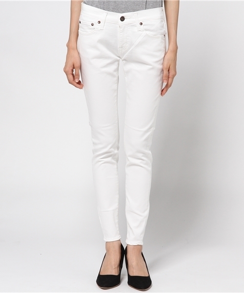 TODAYFUL（トゥデイフル）の「Mason'sデニム（デニムパンツ・レディース・ブラック/オフホワイト・26inch/24inch/25inch/23inch）」の13枚目の写真