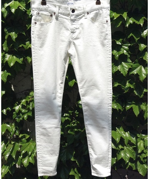 TODAYFUL（トゥデイフル）の「Mason'sデニム（デニムパンツ・レディース・ブラック/オフホワイト・26inch/24inch/25inch/23inch）」の4枚目の写真