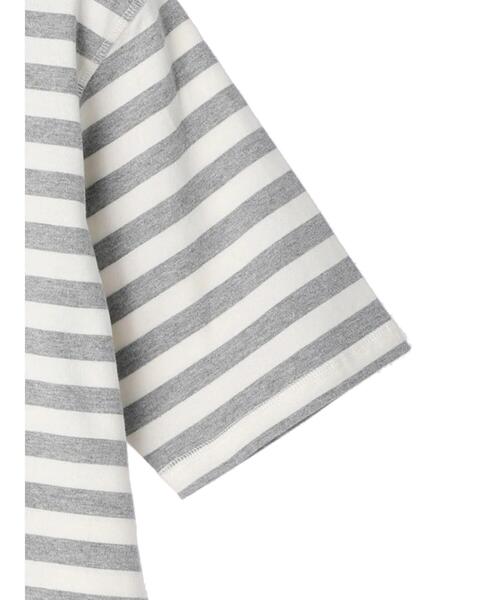 AMERICAN HOLIC（アメリカンホリック）の「5分袖ボーダーカットプルオーバー②（Tシャツ/カットソー・レディース・グレー系その他・M/L）」の7枚目の写真