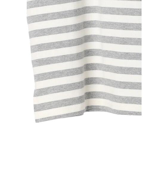 AMERICAN HOLIC（アメリカンホリック）の「5分袖ボーダーカットプルオーバー②（Tシャツ/カットソー・レディース・グレー系その他・M/L）」の8枚目の写真