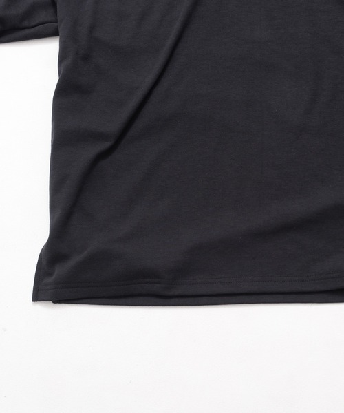 SILVER BULLET（シルバーバレット）の「『SILVER BULLET SELECT AP/シルバーバレットセレクト』ハーフZIPスタンドポンチ半袖シャツ（Tシャツ/カットソー・メンズ・ホワイト/ブラック/チャコールグレー・L/M）」の22枚目の写真