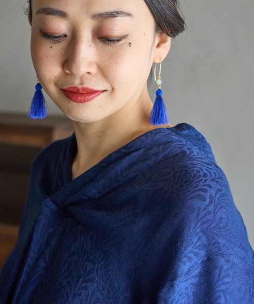 カヤ（カヤ）の「【カヤ】うつろい願いピアス（ピアス（両耳用）・レディース・アクア/その他1/その他2/ライトピンク/グリーン/パープル・FREE）」の14枚目の写真