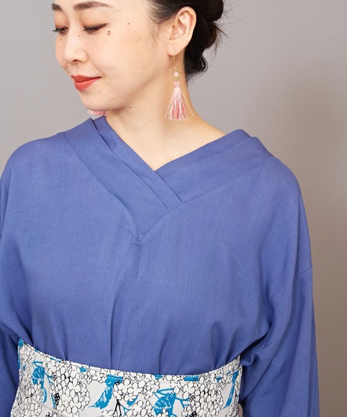 カヤ（カヤ）の「【カヤ】うつろい願いピアス（ピアス（両耳用）・レディース・アクア/その他1/その他2/ライトピンク/グリーン/パープル・FREE）」の8枚目の写真