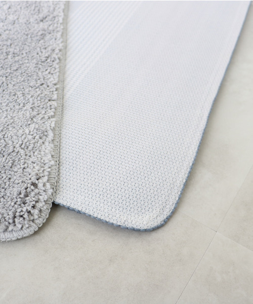 Opt!（オプト）の「〈Opt!/オプト〉Bath Mat/バスマット（ラグ/マット・レディース・ネイビー/グレー・ONE SIZE）」の3枚目の写真