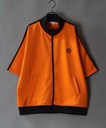 SITRY（シトリー）の「Big silhouette one point stitch Jersey / ビッグシルエット ワンポイント 刺繍 半袖 ジャージ（ジャージ・メンズ）」