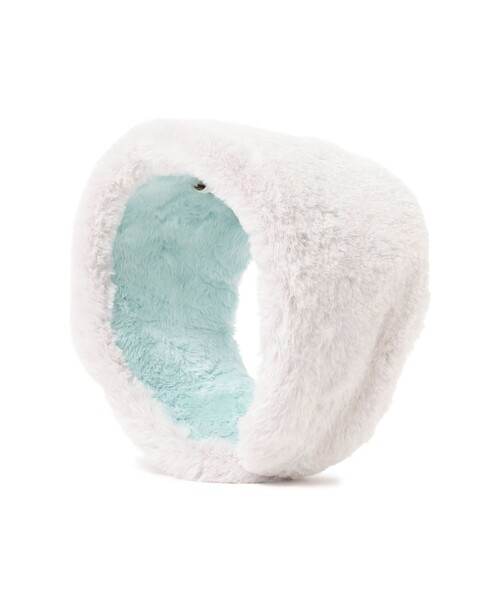 Ray BEAMS（レイビームス）の「Ray BEAMS / フェイクファー イヤーマフ（イヤーマフ・レディース・ライトグレー/チャコールグレー・ONE SIZE）」の7枚目の写真