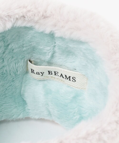 Ray BEAMS（レイビームス）の「Ray BEAMS / フェイクファー イヤーマフ（イヤーマフ・レディース・ライトグレー/チャコールグレー・ONE SIZE）」の10枚目の写真