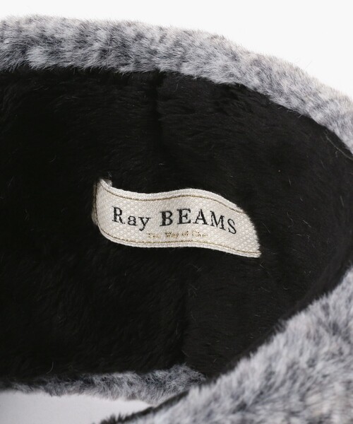 Ray BEAMS（レイビームス）の「Ray BEAMS / フェイクファー イヤーマフ（イヤーマフ・レディース・ライトグレー/チャコールグレー・ONE SIZE）」の14枚目の写真