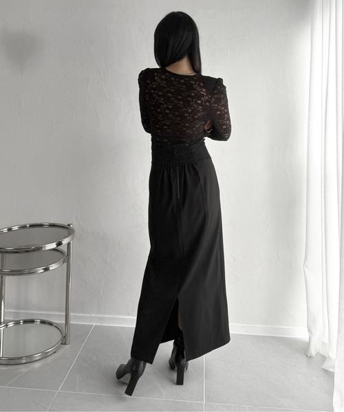 セール】【LVEU.】ハイウエストタイトスカート / ボトムス スカート