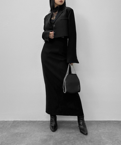 セール】【LVEU.】ハイウエストタイトスカート / ボトムス スカート