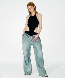 SCULPTOR ウエストフォールディングデニムパンツ SCULPTOR（スカルプター）の「Folding Waist Denim Pants