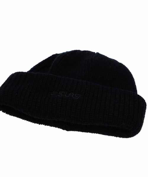 SILAS（サイラス）の「LOGO BEANIE（ニットキャップ/ビーニー・メンズ・オリーブ/ブラック/オレンジ・ONE SIZE）」の5枚目の写真