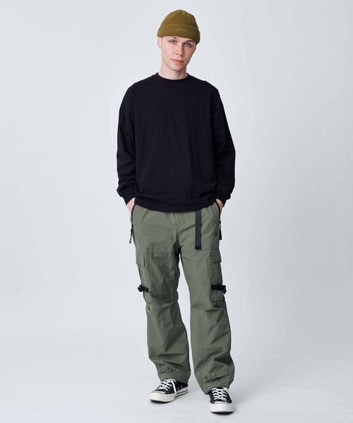 SILAS（サイラス）の「LOGO BEANIE（ニットキャップ/ビーニー・メンズ・オリーブ/ブラック/オレンジ・ONE SIZE）」の8枚目の写真