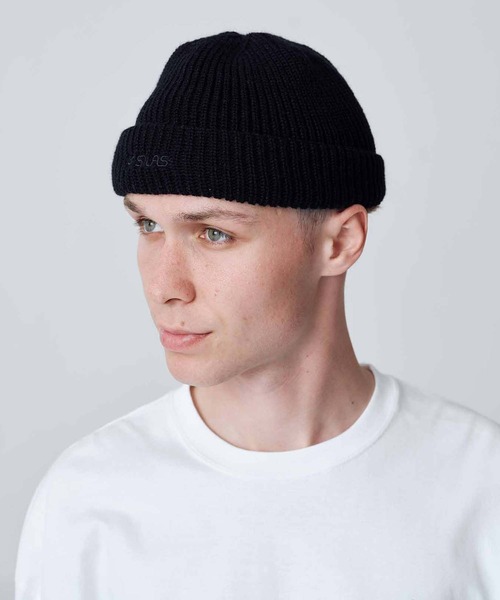 SILAS（サイラス）の「LOGO BEANIE（ニットキャップ/ビーニー・メンズ・オリーブ/ブラック/オレンジ・ONE SIZE）」の14枚目の写真