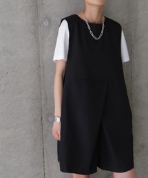 CHIGNON | (CHIGNON)ショート丈オールインワン(つなぎ/オールインワン)