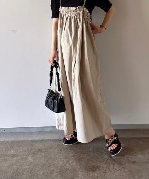 t a r o s u(タロス)の「kusyukusyu 2way bag/クシュクシュ2ウェイバッグ(ハンドバッグ・レディース・ホワイト/ブラック・FREE)」の12枚目の写真