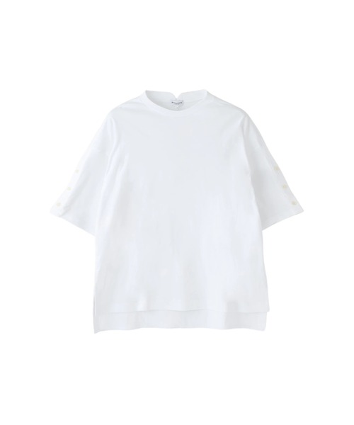 McGREGOR(マックレガー)の「スムースプチハイチュニック(Tシャツ/カットソー・レディース・ブラック/ブラウン/ホワイト・M)」の2枚目の写真