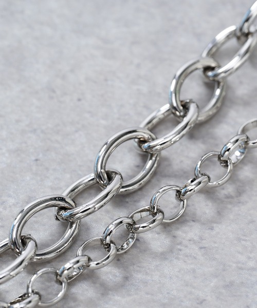 RIVE DROITE(リヴドロワ)の「2連チェーンブレスレット(ブレスレット・レディース・シルバー/ゴールド・FREE)」の15枚目の写真