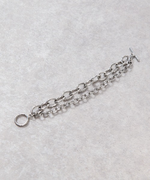 RIVE DROITE(リヴドロワ)の「2連チェーンブレスレット(ブレスレット・レディース・シルバー/ゴールド・FREE)」の14枚目の写真
