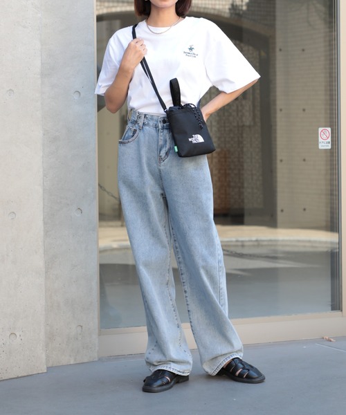 ◆THE NORTH FACE◆ White Label Simple String Bag Mini ROSE P 韓国THE NORTH FACE WHITE LABEL】SIMPLE STRING BAG MINI (THE