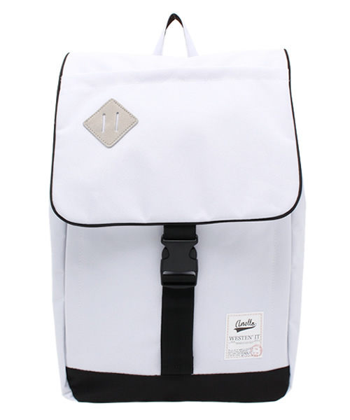 Every very nice claup（エブリィベリーナイスクラップ）の「Every very nice claup ナイロンリュック大（バックパック/リュック・レディース・ライトグレー/ネイビー/ブラック/ホワイト・FREE）」の19枚目の写真