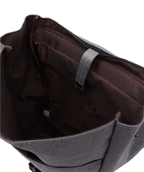 Every very nice claup（エブリィベリーナイスクラップ）の「Every very nice claup ナイロンリュック大（バックパック/リュック・レディース・ライトグレー/ネイビー/ブラック/ホワイト・FREE）」の14枚目の写真