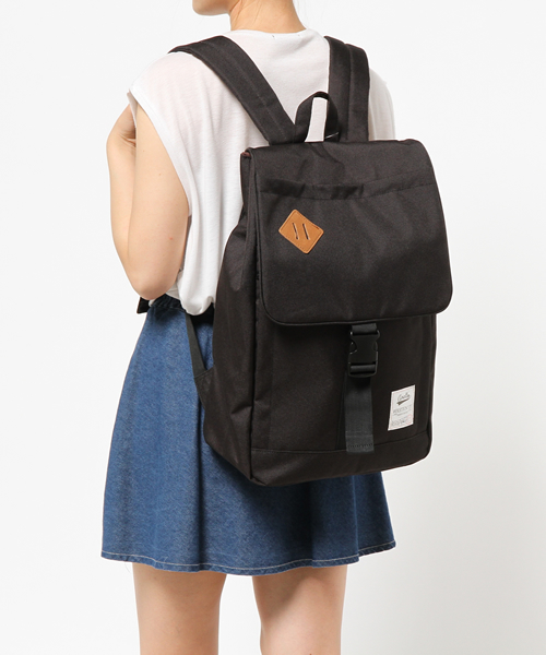 Every very nice claup（エブリィベリーナイスクラップ）の「Every very nice claup ナイロンリュック大（バックパック/リュック・レディース・ライトグレー/ネイビー/ブラック/ホワイト・FREE）」の11枚目の写真