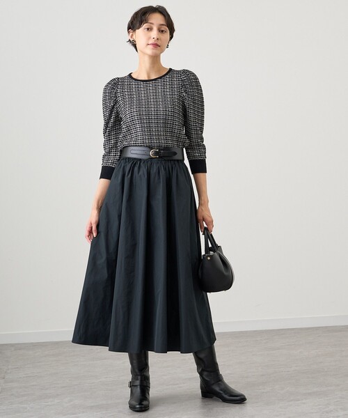 新品☆ ANAYI ツィーディパフ プルオーバー/セオリー、23区、ロペ ANAYI（アナイ）の「ツィーディパフ プルオーバー（ニット/セーター