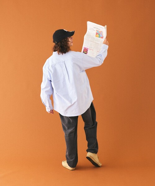 TOWNCRAFT（タウンクラフト）の「TOWN CRAFT/タウンクラフト TOWN CRAFT×FREAK'S STORE/タウンクラフト 別注 リラックスフィット ボタンダウンシャツ/ワンポイント（シャツ/ブラウス・メンズ・ネイビー/オフホワイト/イエロー/グレー/サックスブルー/ホワイト・LARGE/MEDIUM）」の22枚目の写真