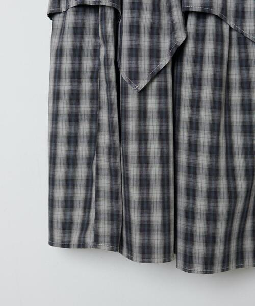 WEGO（ウィゴー）の「WEGO/フリルティアードロングスカート（スカート・レディース・グレー系その他2・FREE）」の16枚目の写真