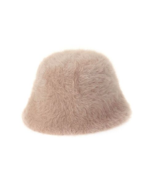 dazzlin（ダズリン）の「ファーバケットハット（ハット・レディース・ベージュ/オフホワイト・FREE）」の3枚目の写真