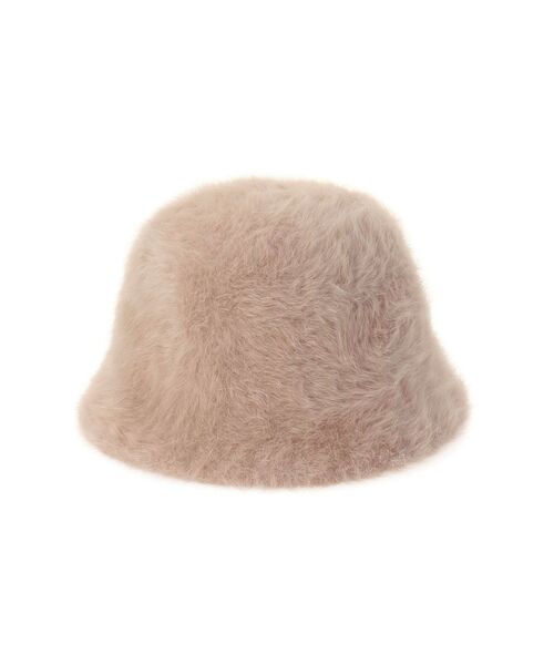 dazzlin（ダズリン）の「ファーバケットハット（ハット・レディース・ベージュ/オフホワイト・FREE）」の5枚目の写真