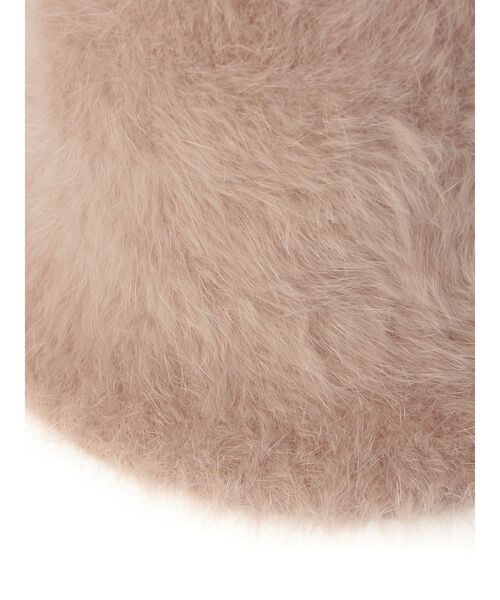 dazzlin（ダズリン）の「ファーバケットハット（ハット・レディース・ベージュ/オフホワイト・FREE）」の6枚目の写真