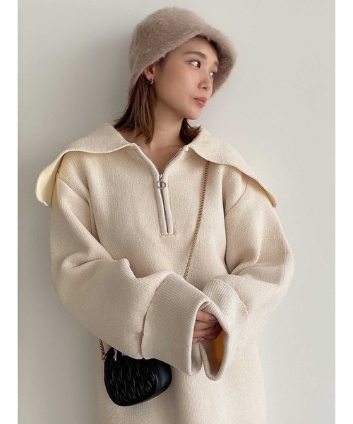 dazzlin（ダズリン）の「ファーバケットハット（ハット・レディース・ベージュ/オフホワイト・FREE）」の18枚目の写真