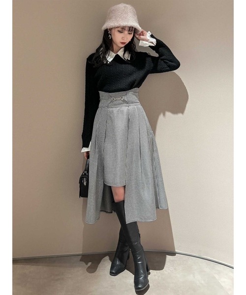 dazzlin（ダズリン）の「ファーバケットハット（ハット・レディース・ベージュ/オフホワイト・FREE）」の10枚目の写真