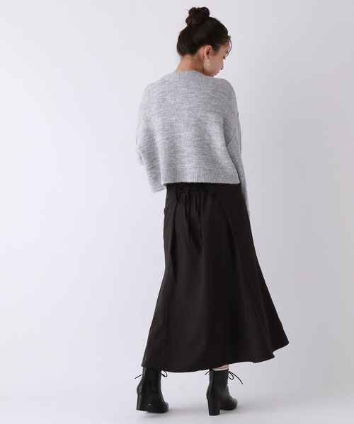 repipi armario（レピピ アルマリオ）の「バックレースアップマーメイドスカート（スカート・キッズ・チェック/ブラック/その他・SMALL/MEDIUM/LARGE）」の5枚目の写真