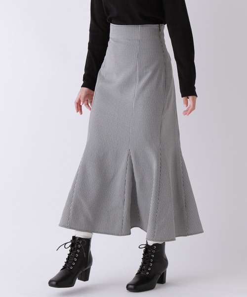 repipi armario（レピピ アルマリオ）の「バックレースアップマーメイドスカート（スカート・キッズ・チェック/ブラック/その他・SMALL/MEDIUM/LARGE）」の11枚目の写真