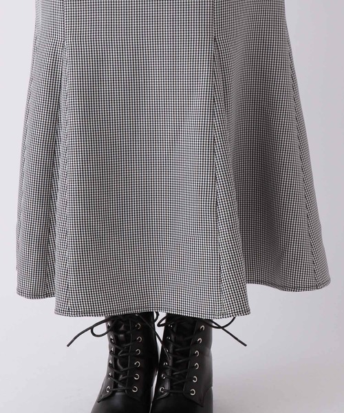 repipi armario（レピピ アルマリオ）の「バックレースアップマーメイドスカート（スカート・キッズ・チェック/ブラック/その他・SMALL/MEDIUM/LARGE）」の17枚目の写真