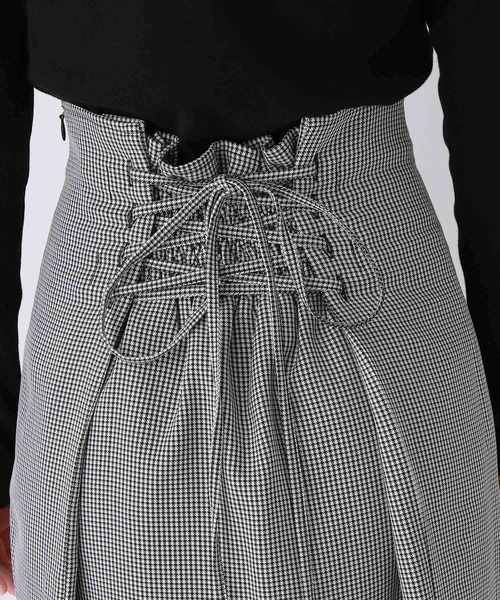 repipi armario（レピピ アルマリオ）の「バックレースアップマーメイドスカート（スカート・キッズ・チェック/ブラック/その他・SMALL/MEDIUM/LARGE）」の18枚目の写真