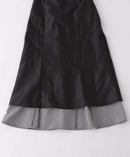 repipi armario（レピピ アルマリオ）の「バックレースアップマーメイドスカート（スカート・キッズ・チェック/ブラック/その他・SMALL/MEDIUM/LARGE）」の19枚目の写真