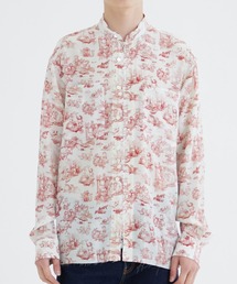 【MASU/エムエーエスユー】COMIC TOILE DE JOUY ZIP-UP SHIRTS