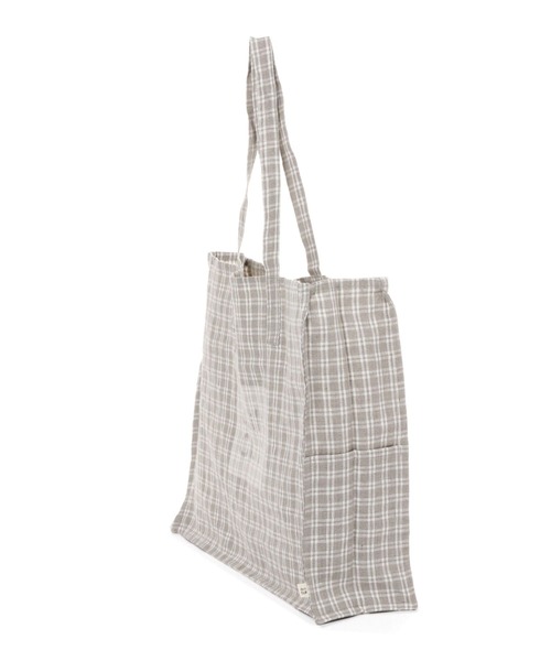 studio CLIP(スタディオクリップ)の「【daily CLIP】リネンBIGマルシェバッグ(エコバッグ/サブバッグ・レディース・その他1/レッド/ナチュラル/グリーン/ブルー/パープル・FREE)」の8枚目の写真