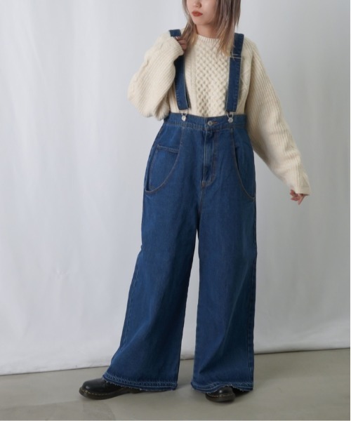 レア•美品】リリカルサロペット×カチューシャセット紺色