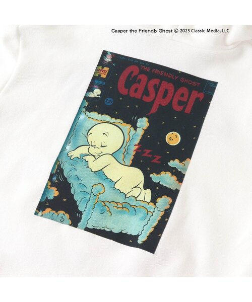 BREEZE（ブリーズ）の「【リンク】キャスパー なりきりパーカー（パーカー・キッズ・ブラック/オフホワイト・80/100/90/110/120/130）」の4枚目の写真