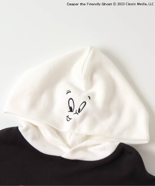 BREEZE（ブリーズ）の「【リンク】キャスパー なりきりパーカー（パーカー・キッズ・ブラック/オフホワイト・80/100/90/110/120/130）」の15枚目の写真