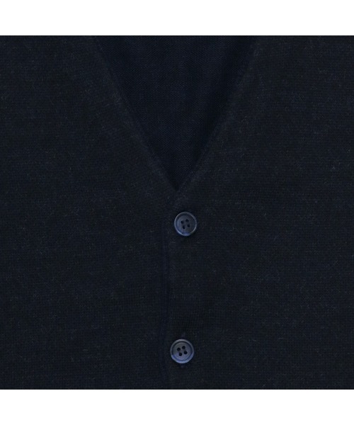 Pitta Re:)(ピッタリ)の「ブリティッシュ ニットベスト(ベスト・メンズ・ネイビー/ブラウン・L/XL/LL/M)」の6枚目の写真