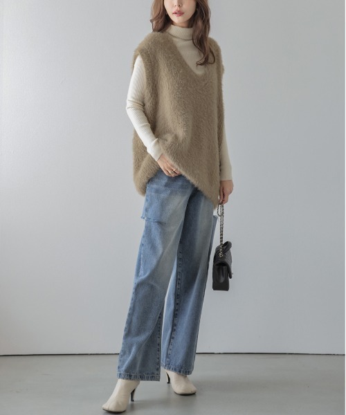 SUGAR BISKET（シュガービスケット）の「ファーニットベスト（ベスト